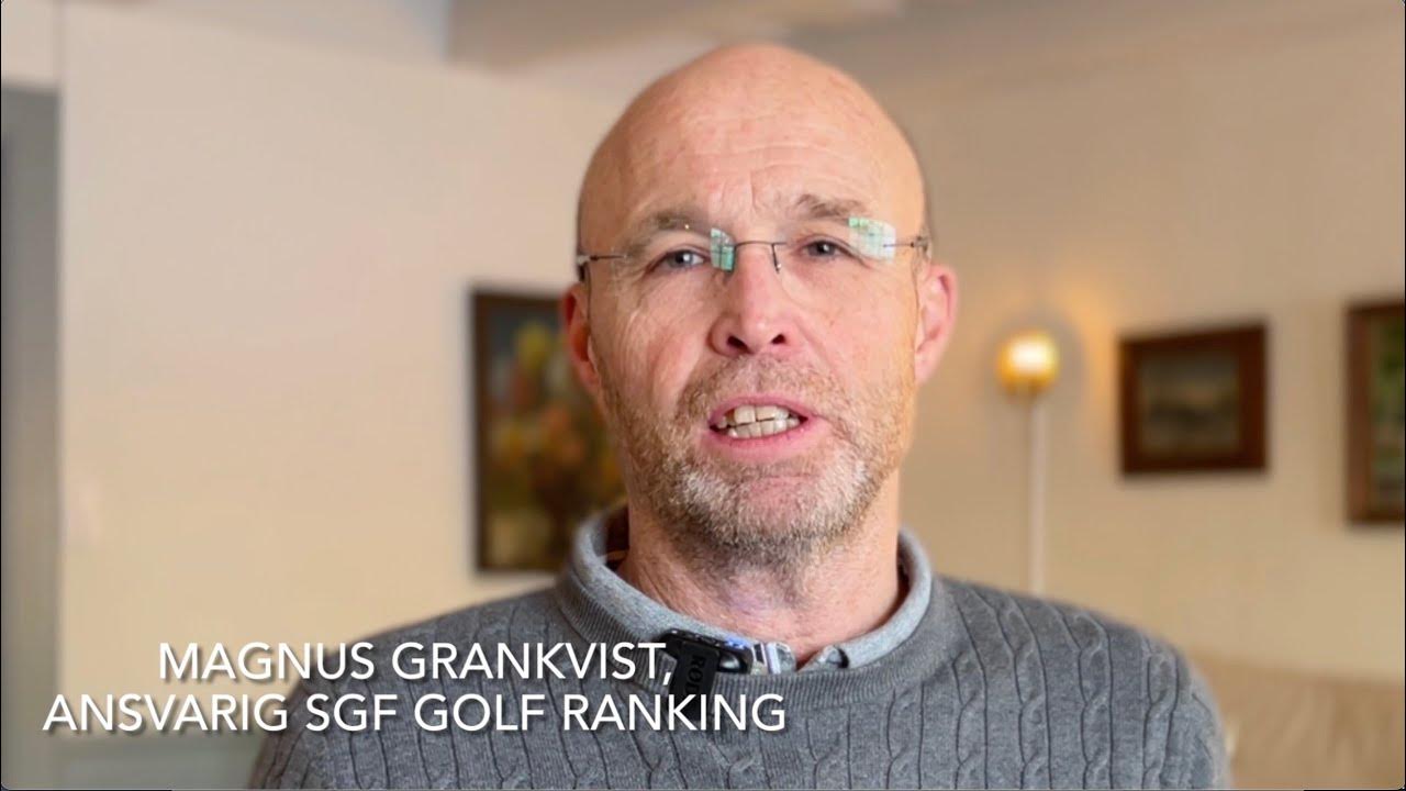 Nyheter i SGF Golf Ranking 2024 YouTube