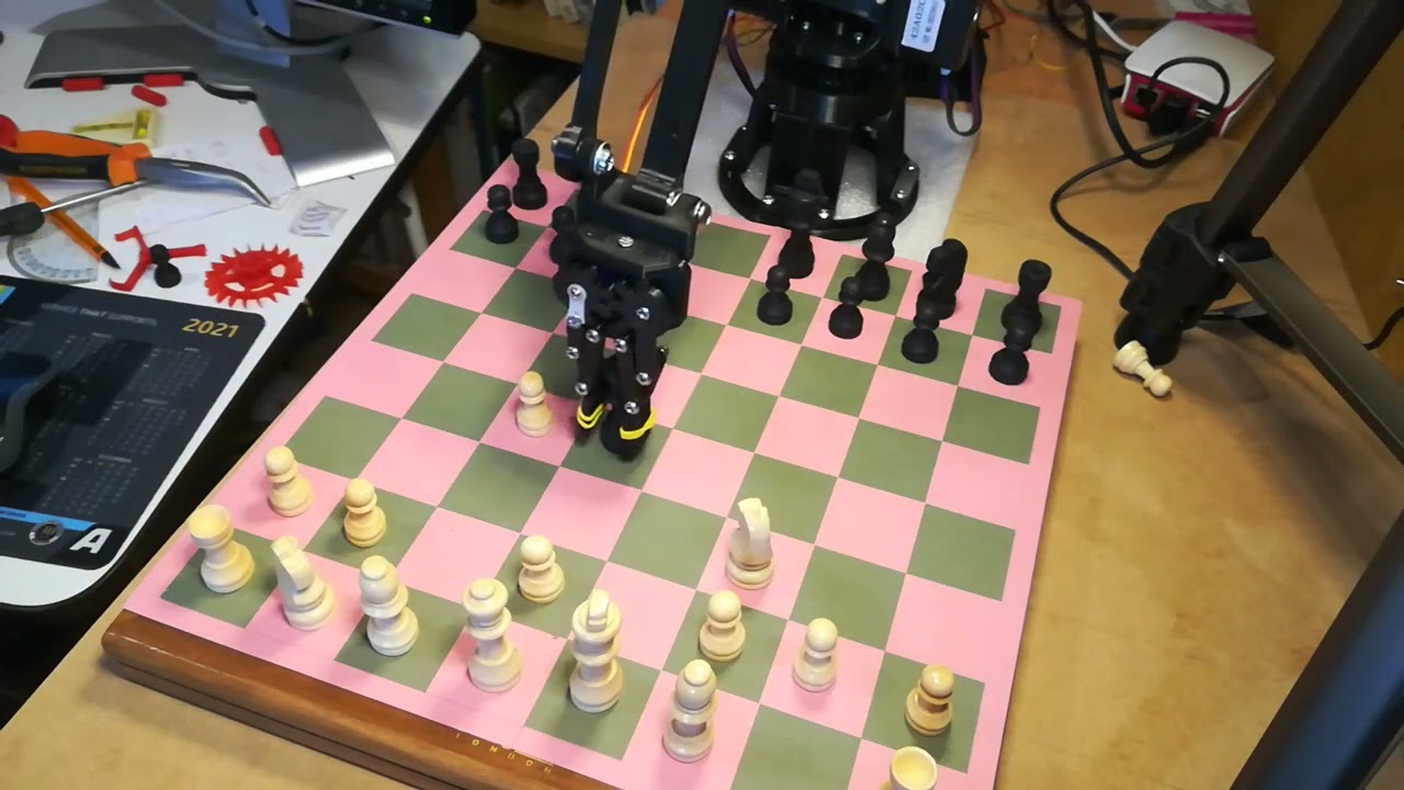 Robot Arm, Chess Computer Vision - Daniel's Blog » Daniel's Blog