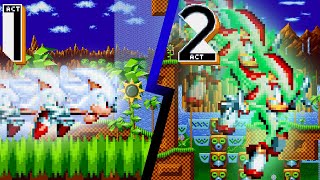 Sonic Mania Plus, but the Hyper character changes each act