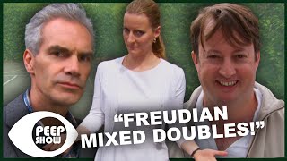 Tennis With April And Angus | Peep Show