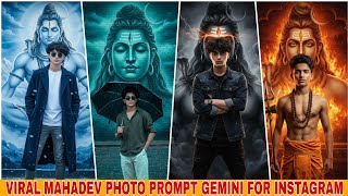 Viral Mahadev Photo Gemini Prompts For Instagram | Mahashivratri Ai Photo Editing Prompts 2026 screenshot 5