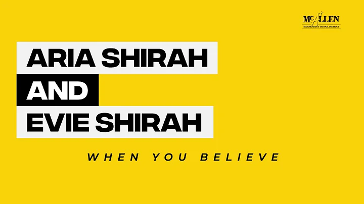 Aria Shirah and Evie Shirah - "When You Believe" -...