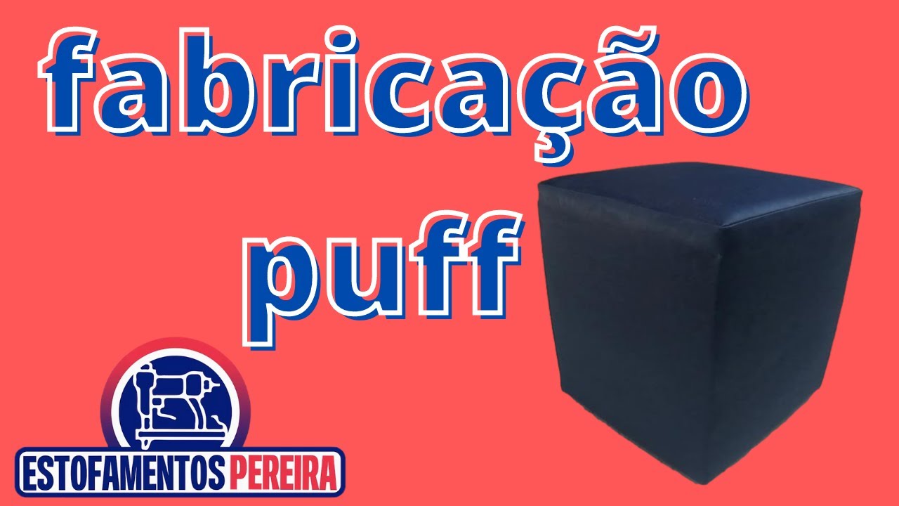 FABRICAÇAO DE PUF QUADRADO PASSO A PASSO