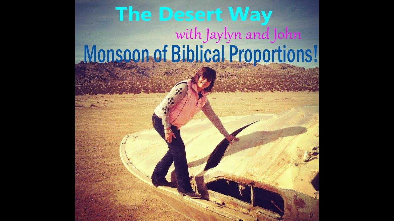 Twentynine Palms Monsoon of Biblical Proportions! - YouTube
