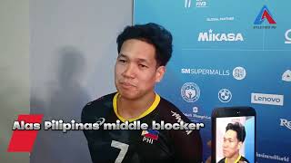Kim Malabunga Nag-Sorry Matapos Ang Net Touch Error Vs Iran