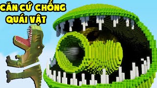 MINI GAME : CUỘC CHIẾN XÂY CĂN CỨ CÂY CHỐNG QUÁI VẬT ** NOOB XÂY CĂN CỨ VIP NHẤT