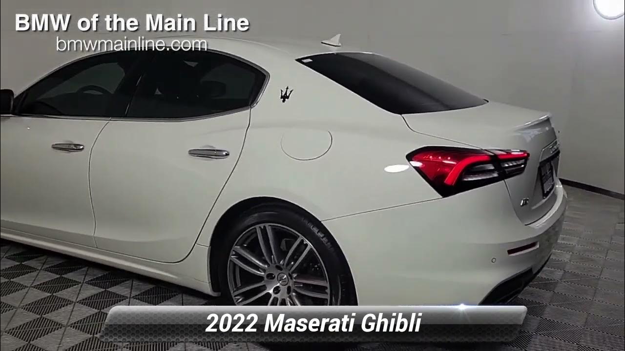 Certified Pre-Owned 2023 Maserati Ghibli Modena Q4 4D Sedan in Golden  Valley #PX419800