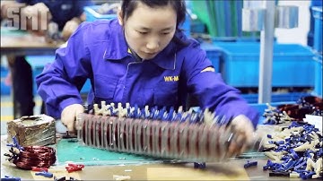 SMT Semi-auto Electrical Motor Winding - unloading coils