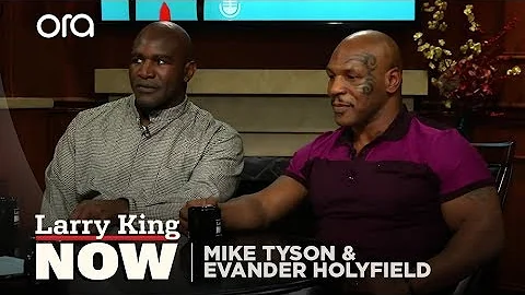What Kept Holyfield From Biting Tyson Back | Larry...