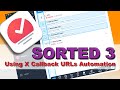 Good and geeky  sorted 3 automation with x callback urls