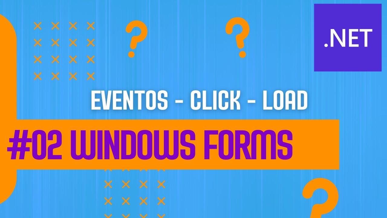 #02 Windows Forms Eventos - Click Load TextBox Button Calculadora - YouTube