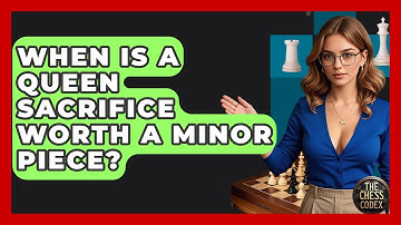When Is A Queen Sacrifice Worth A Minor Piece? - The Chess Codex