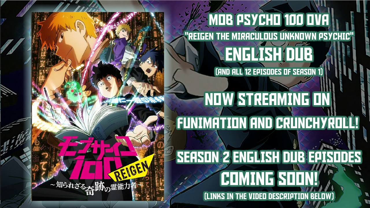 Crunchyroll.pt - O OVA de Mob Psycho 100 II já está