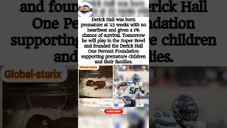 From a 1% Survival Chance to the Super Bowl‼️🔥 The Derick Hall Story 🏈🙏🙏 #shorts #mystory #reality