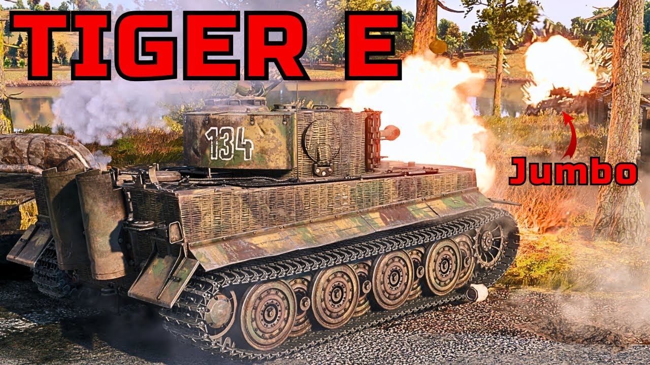 The Tiger E is a great tank at BR V | Normandy | Enlisted tank gameplay 