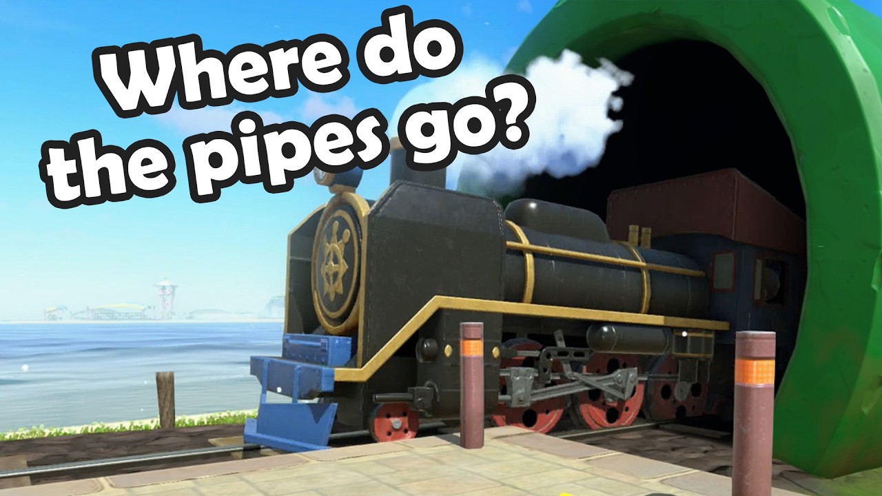 Taking the train in Mario Kart World - part 2