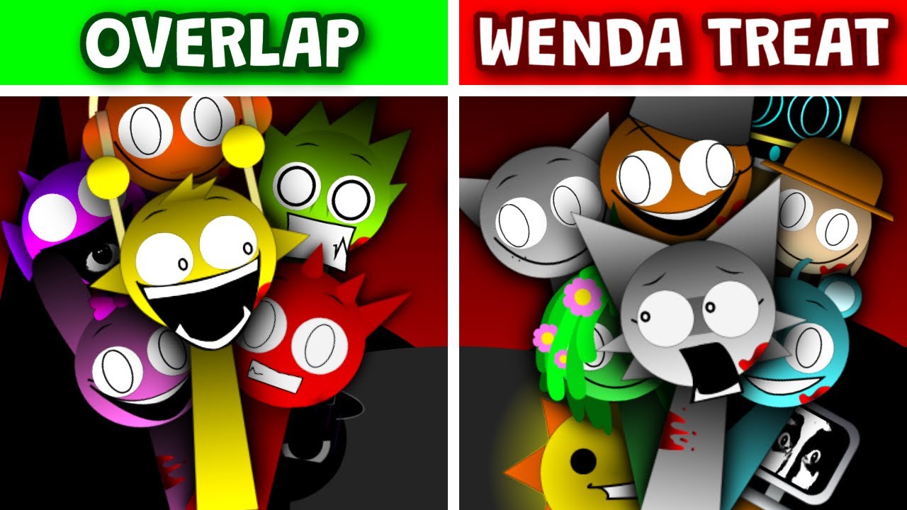 Sprunki OVERLAP But WENDA Treatment