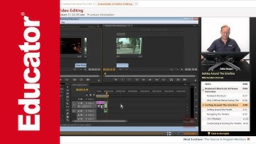 "Essentials of Video Editing" | Adobe Premiere Pro CS6 with Educator.com