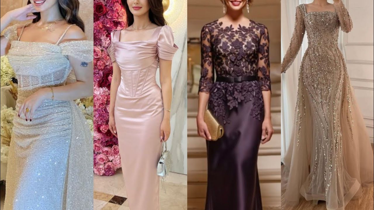 Новейшие модели вечерних платьев | Гламурные модели для вечеринок и мероприятий