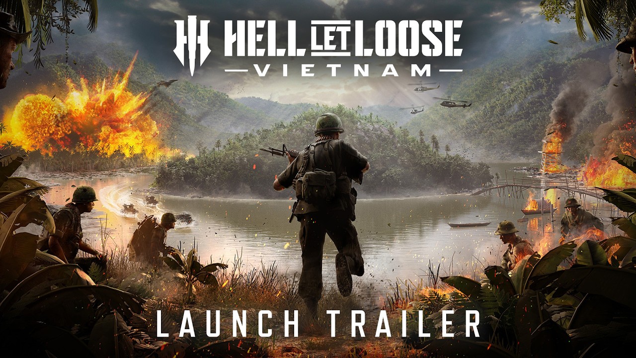 Hell Let Loose: Vietnam | Launch Trailer | Launching 13 August