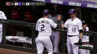 CIN@COL: Arenado's sac fly scores Tulo in the fifth