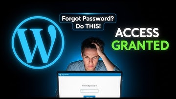 Forgot WordPress username and password? Do THIS!