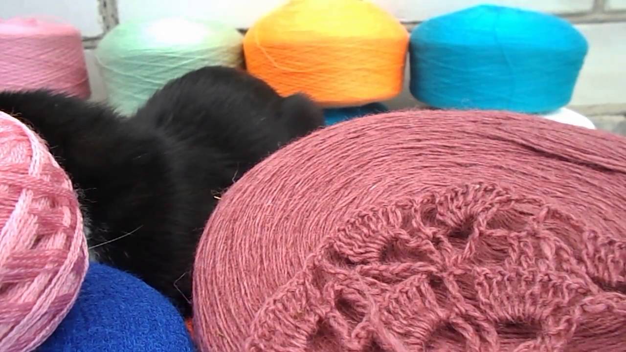 ЗАКУПКА БОБИННОЙ ПРЯЖИ ИЗ г.РАССКАЗАВО. - YouTube