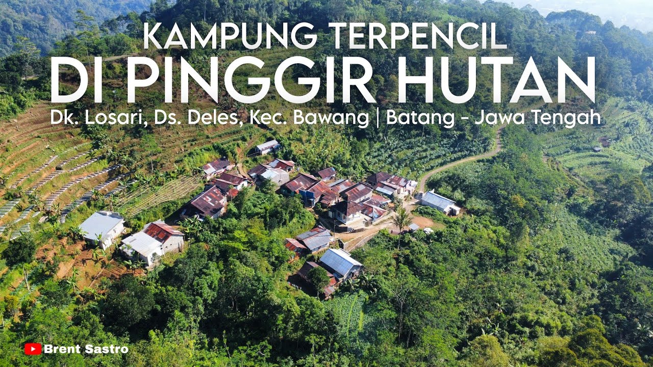 SUASANA KAMPUNG TERPENCIL DI PINGGIR HUTAN | DUKUH LOSARI BAWANG