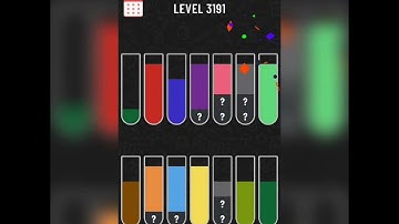 Water Sort Puzzle - Level 3191