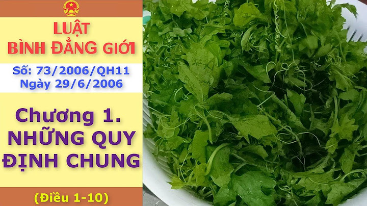 1 đánh giá chung về công tác bình đẳng giới