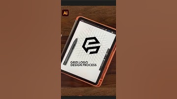 Adobe Illustrator 2025 Tips - How To Create Grid-Based  Letter Logo Design Process #GfxHunters
