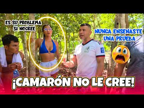 Camarón no le cree nada a Wendy del "EMBARAZO" que tuvo