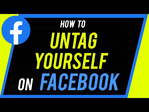 How to Remove a Tag on Facebook