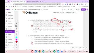 Lesson 8 1 & 8 2 Practice Problems