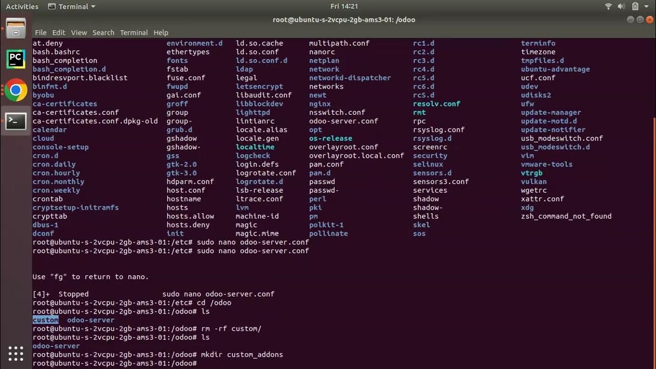 How To Setup Custom Addons Path In Odoo Server Configure Custom