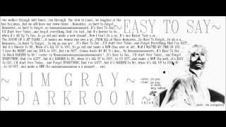 JIM GRAY ~ DARKROOM ~ EASY TO SAY (OFFICIAL) music & lyrics ( MID 1980's )