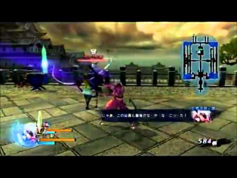戦国BASARA4　対豊臣軍台詞集　Part4　VS竹中半兵衛　『大坂・豊臣覇城』