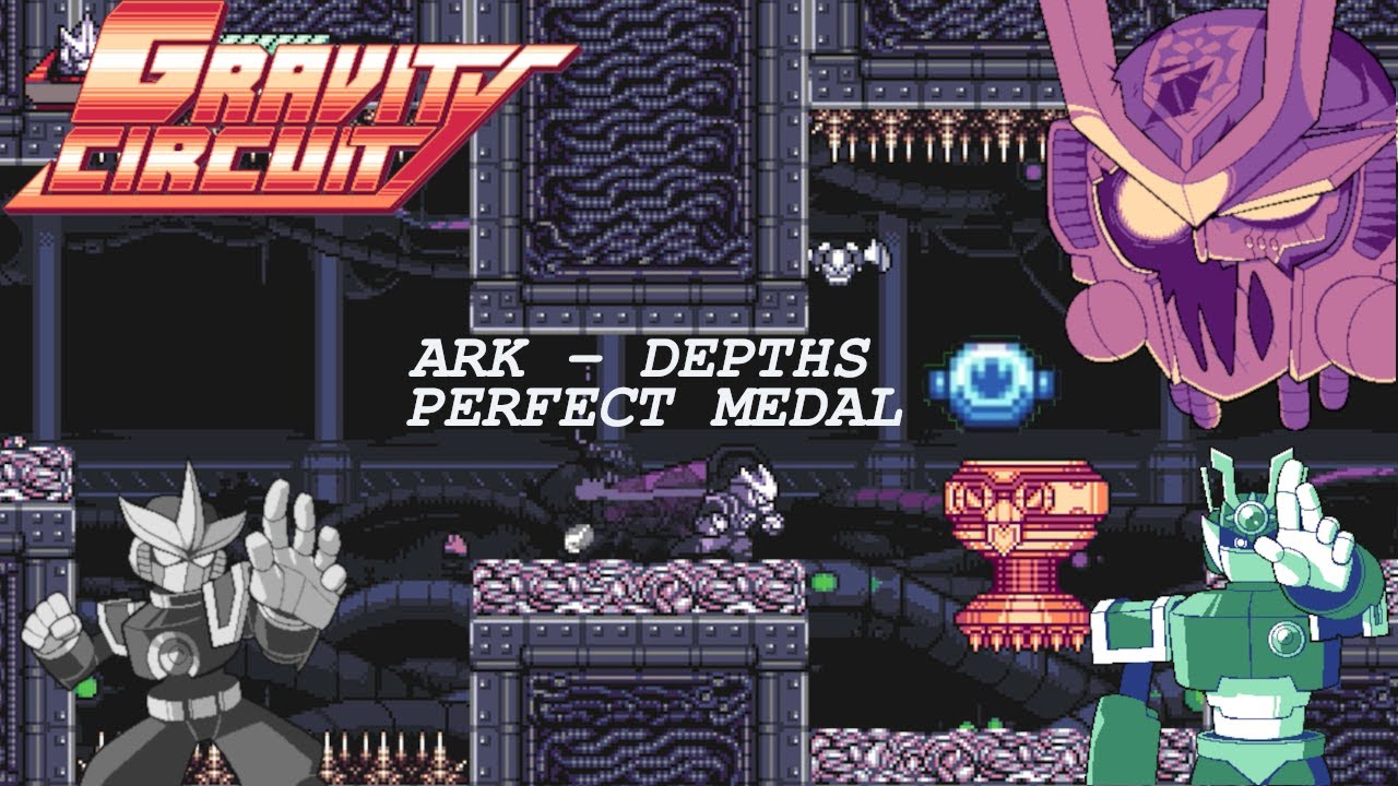 Gravity Circuit - Ark 3 Stage Perfect Medal (No powerups, hard modifiers, left doors)