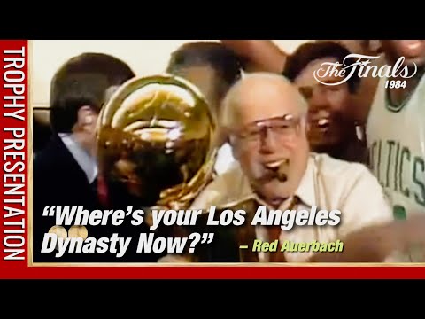 Red Auerbach: #Celtics DYNASTY, NOT #Lakers ☘️ 1984 Finals