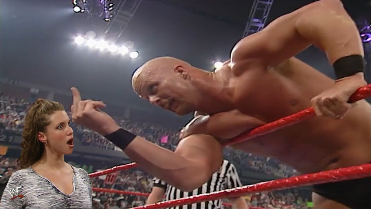 Stone Cold Vs Kurt Angle WWF Championship Match 11/27/2000 Part 2 