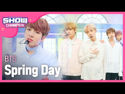 [Show Champion] [핵심 쏙! 특집] 방탄소년단 - 봄날 (BTS - Spring Day) l EP.345