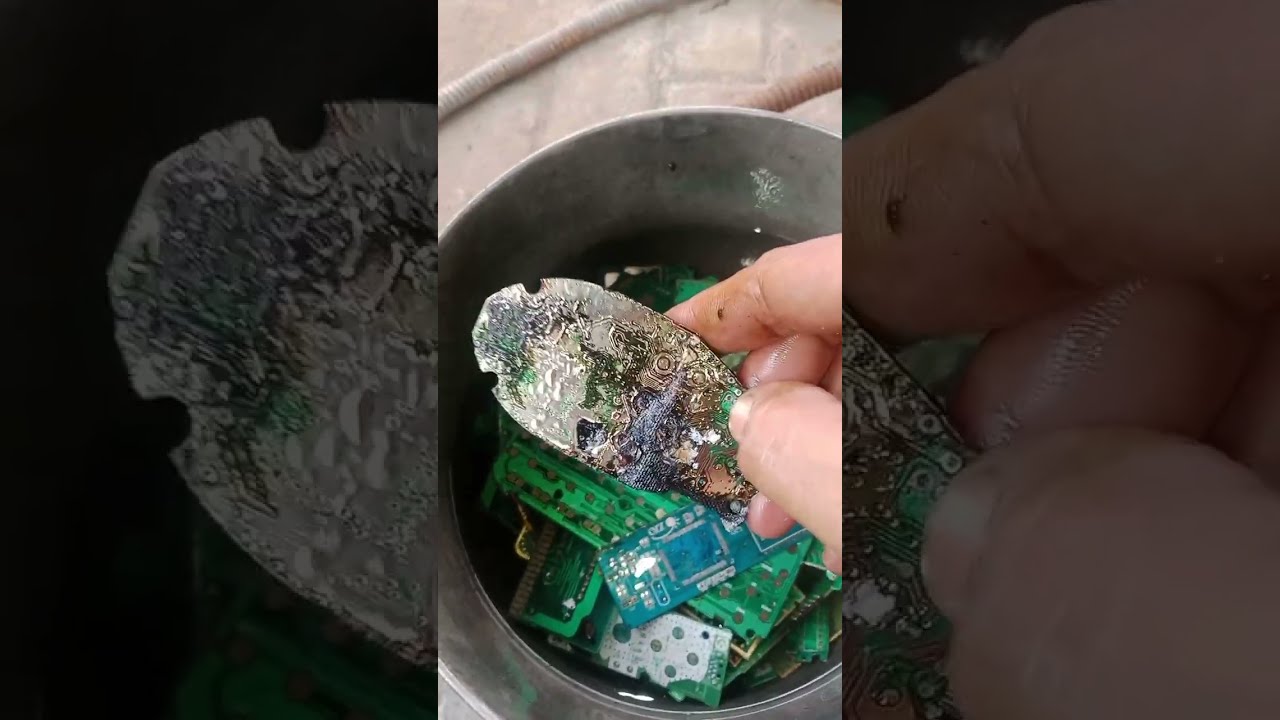 Olah plating emas dalam pcb