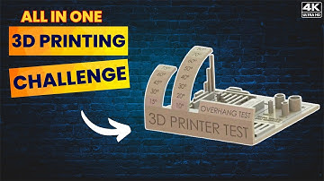 3D Printer 🔥 Calibration Test 🔥: Anycubic Kobra 2 Pro All-in-One Print Challenge