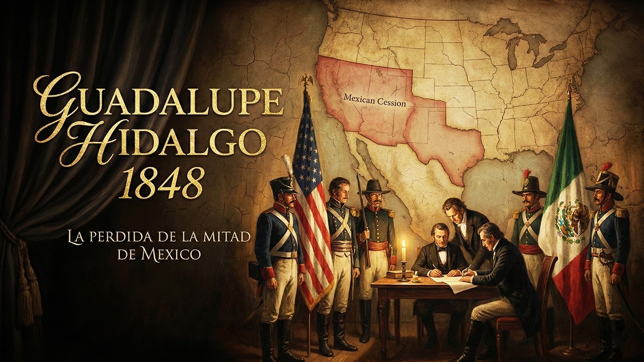 La Decisión Que Cambió el Mapa del Norte de México: El Tratado de Guadalupe Hidalgo 1848 Explicado