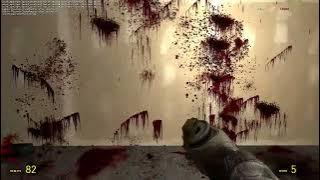 Fully Dynamic Animated Blood mod explosion damage and ceiling dripping (Garry's Mod)
