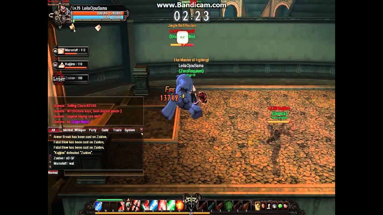 [RustyHearts] PVP Zai vs. Kaji (Part 3)