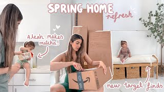SPRING HOME REFRESH  NEW Target finds, building furniture + our first BRAND LAUNCH!