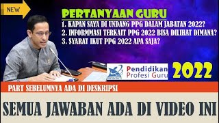 TERBARU Syarat Daftar PPG Dalam Jabatan 2022, Cara Daftar PPG di SIM PKB dan Tips Lulus Pretest PPG