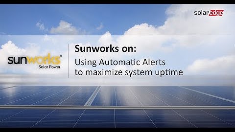 Automatic Alerts – staying aware of site performance issues to maximize system uptime