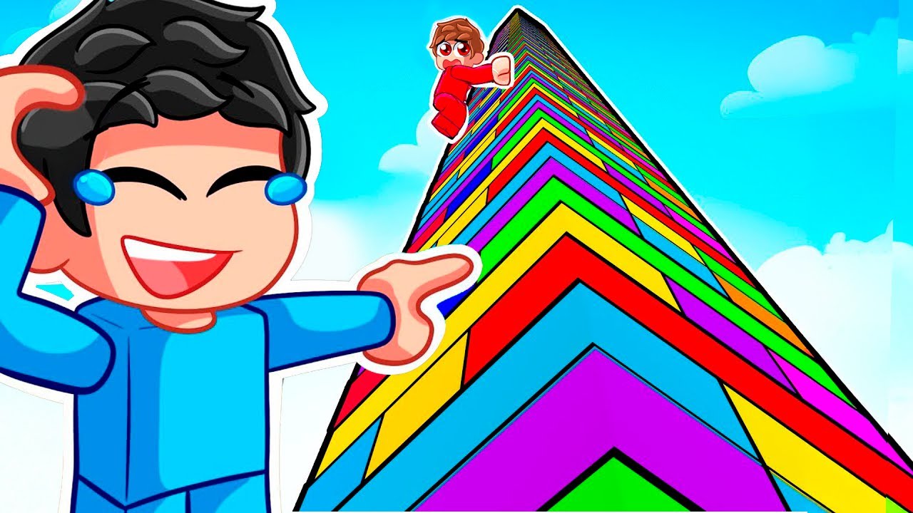 Nacho vs Dagar JENGA GIGANTE en Roblox!
